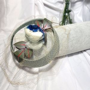 Vintage Headband with Veil